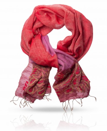 Палантин Женский ZW.EMB/ORANGE